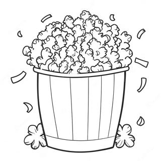 Popcorn Coloring Page 2726-2216