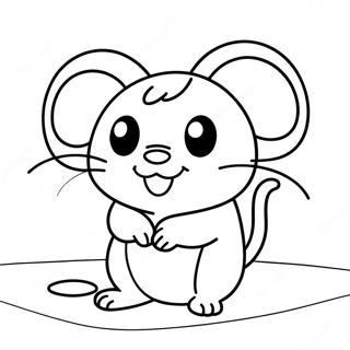 Hamtaro Coloring Page 27273-21881