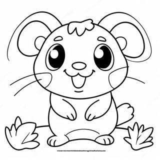 Hamtaro Coloring Page 27273-21883