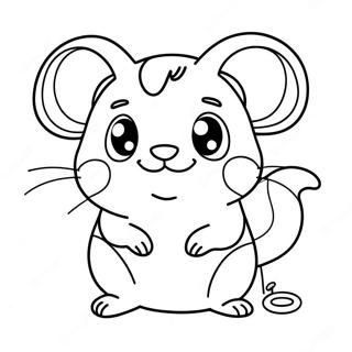 Hamtaro Coloring Page 27273-21884