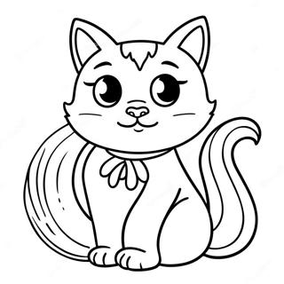 Banana Cat Coloring Page 27313-21913