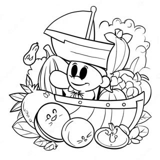 Blox Fruits Pirate Adventure Coloring Page 2737-2230