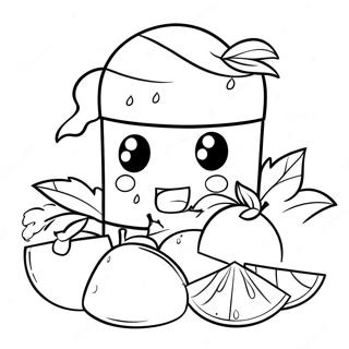 Blox Fruits Pirate Adventure Coloring Page 2737-2232