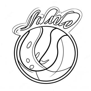 Miami Heat Logo Coloring Page 27383-21968