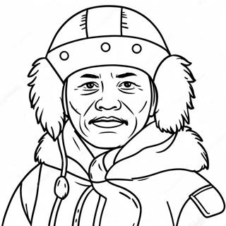 Eskimos Coloring Pages