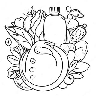 Health Coloring Page 2746-2237