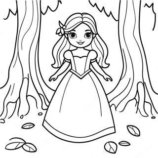 Grimm Fairy Tales Adult Coloring Pages