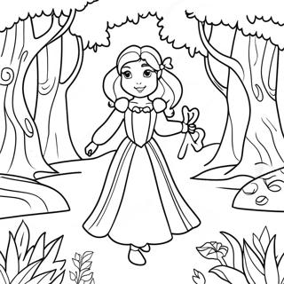 Grimm Fairy Tales Enchanted Forest Coloring Page 27473-22046