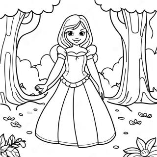 Grimm Fairy Tales Enchanted Forest Coloring Page 27473-22048