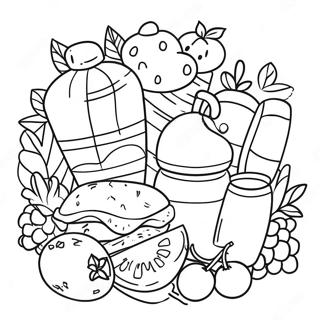 Healthy Food Coloring Page 2747-2234