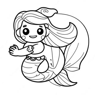 Merman Coloring Page 27483-22037