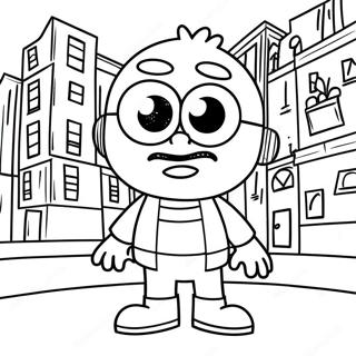 Big City Greens Coloring Pages