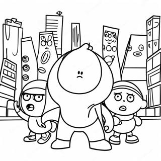 Big City Greens Coloring Page 2756-2246