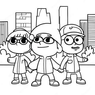 Big City Greens Coloring Page 2756-2247