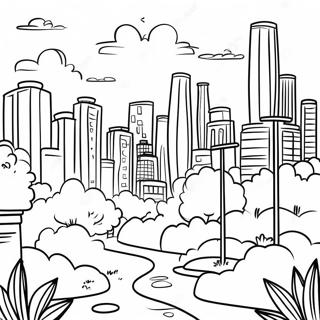 Big City Greens Coloring Pages