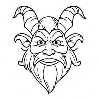 Krampus Coloring Page 27583-22118