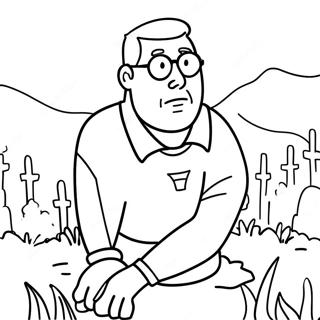 King Of The Hill Coloring Page 27593-22126