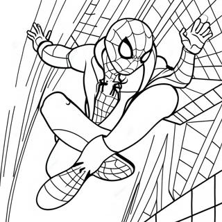 Miles Morales Spiderman Coloring Pages