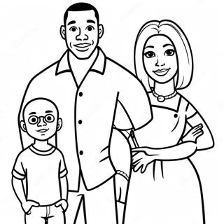 Proud Family Coloring Page 27633-22154