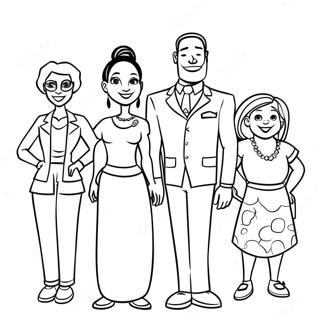 Proud Family Coloring Page 27633-22155