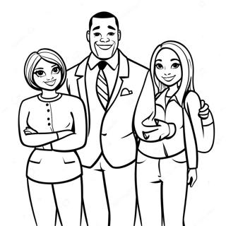 Proud Family Coloring Page 27633-22156