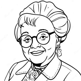 Sophia Petrillo Funny Coloring Page 27654-22171