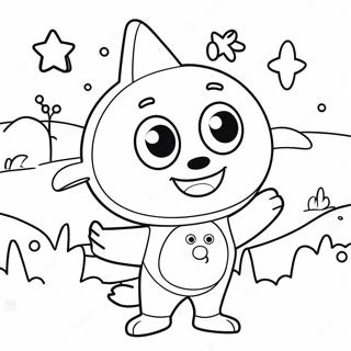 Pinkfong Coloring Page 2766-2252