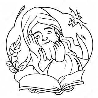 Loving God Coloring Page 27684-22197