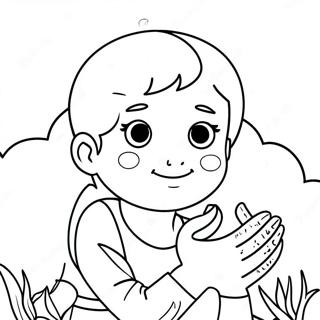 Loving God Coloring Page 27684-22199