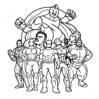 Avengers Infinity War Coloring Pages