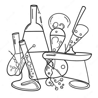 Science Lab Coloring Pages