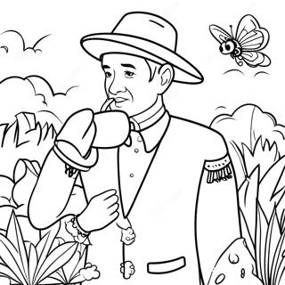 Garten Of Ban Ban 4 Characters Coloring Page 27783-22270