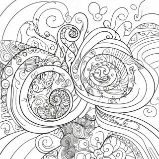 Colorful Twists And Turns Adventure Coloring Page 27794-22281