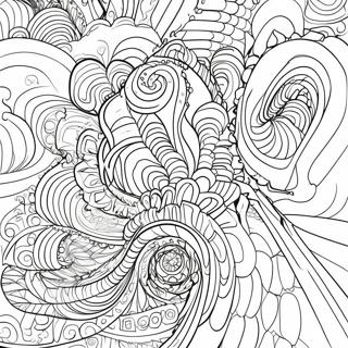 Colorful Twists And Turns Adventure Coloring Page 27794-22282