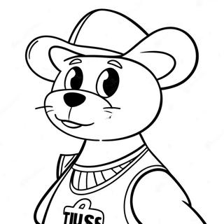 Denver Nuggets Mascot Coloring Page 27834-22320