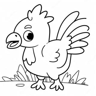 Chocobo Adventure Coloring Page 27854-22327