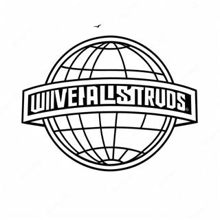 Universal Studios Logo Coloring Page 27873-22342