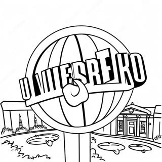 Universal Studios Logo Coloring Page 27873-22343