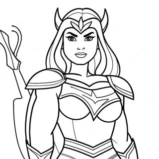 She Ra Coloring Page 27903-22366