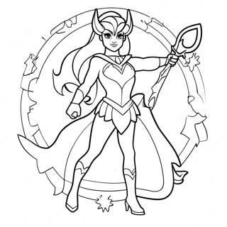 She Ra Coloring Page 27903-22368