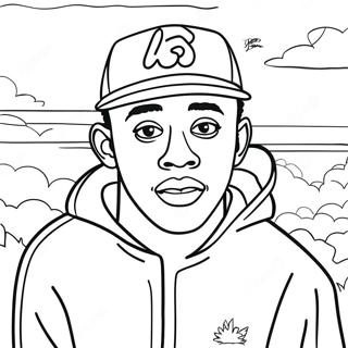 Tyler The Creator Coloring Pages