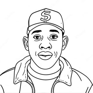 Tyler The Creator Coloring Page 27963-22415