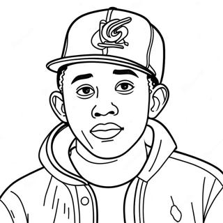 Tyler The Creator Coloring Page 27963-22416