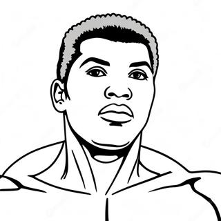 Muhammad Ali Coloring Page 27993-22439