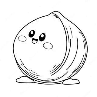 Mochi Coloring Pages