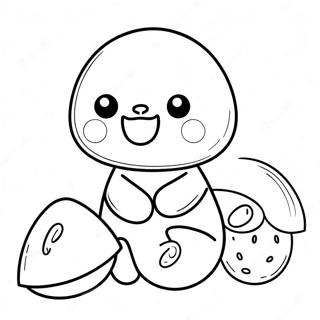 Mochi Coloring Page 28003-22454