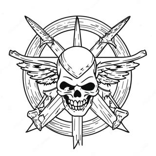 Metallica Coloring Pages