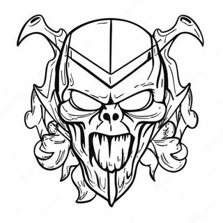 Metallica Logo Coloring Page 28013-22451