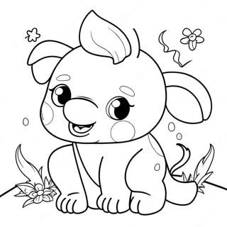 Fun Animal Trending Coloring Pages 28054-22489