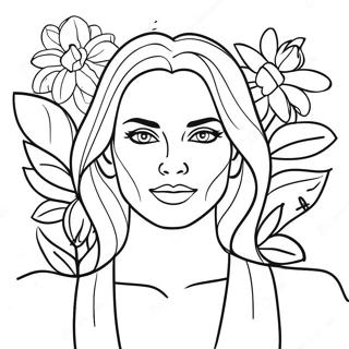 Women Coloring Pages